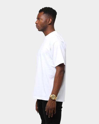 Proclub Men's Heavyweight Short Sleeve Tee White