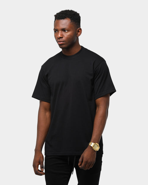 Proclub Men's Heavyweight Short Sleeve Tee Black