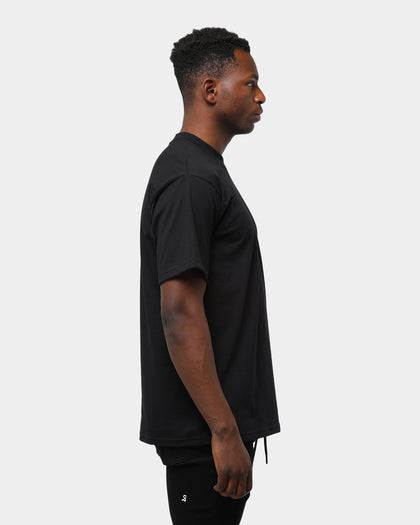 Proclub Men's Heavyweight Short Sleeve Tee Black