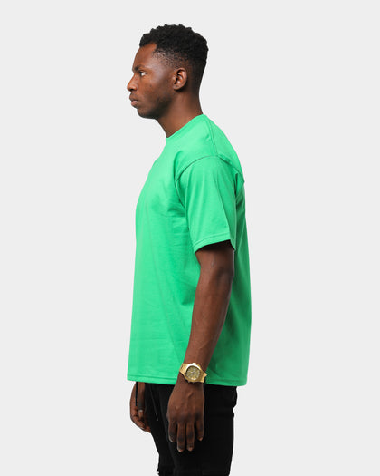 Proclub Men's Heavyweight Short Sleeve Tee Kelly Green