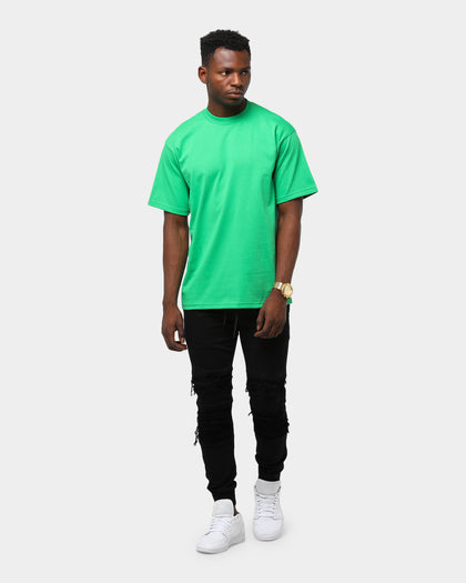 Proclub Men's Heavyweight Short Sleeve Tee Kelly Green