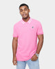 Carré Mono Short Sleeve Polo Shirt Hot Pink