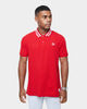 Carré Mono Short Sleeve Polo Shirt Red