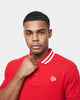 Carré Mono Short Sleeve Polo Shirt Red