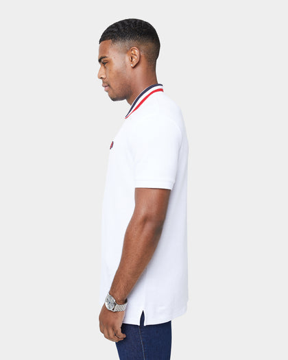 Carré Mono Short Sleeve Polo Shirt White