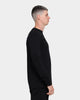 Carré Stripes Long Sleeve T-Shirt Black