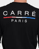Carré Stripes Long Sleeve T-Shirt Black
