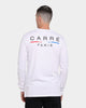 Carré Stripes Long Sleeve T-Shirt White