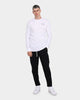 Carré Stripes Long Sleeve T-Shirt White