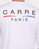 Carré Stripes Long Sleeve T-Shirt White