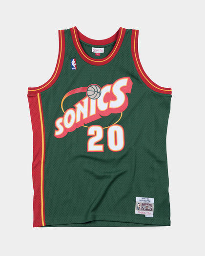 Mitchell & Ness Seattle Sonics Gary Payton '95-'96 #20 Swingman Jersey Green