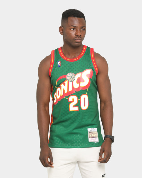 Mitchell & Ness Seattle Sonics Gary Payton '95-'96 #20 Swingman Jersey Green