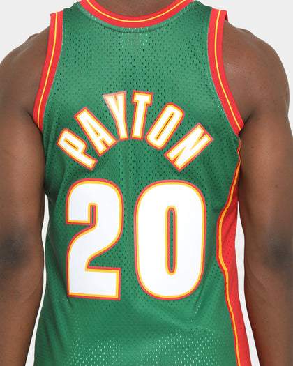 Mitchell & Ness Seattle Sonics Gary Payton '95-'96 #20 Swingman Jersey Green