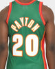 Mitchell & Ness Seattle Sonics Gary Payton '95-'96 #20 Swingman Jersey Green