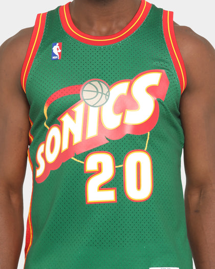 Mitchell & Ness Seattle Sonics Gary Payton '95-'96 #20 Swingman Jersey Green