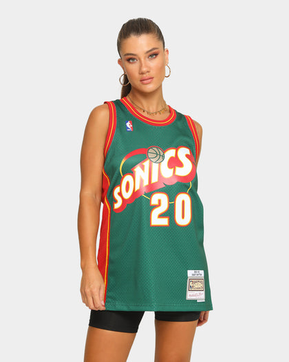Mitchell & Ness Seattle Sonics Gary Payton '95-'96 #20 Swingman Jersey Green