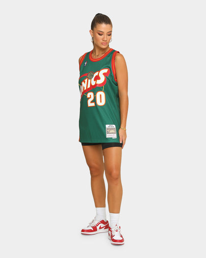 Mitchell & Ness Seattle Sonics Gary Payton '95-'96 #20 Swingman Jersey Green