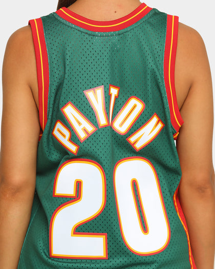 Mitchell & Ness Seattle Sonics Gary Payton '95-'96 #20 Swingman Jersey Green