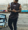 Saint Morta Era Sport Muscle T-Shirt Dark Grey/White