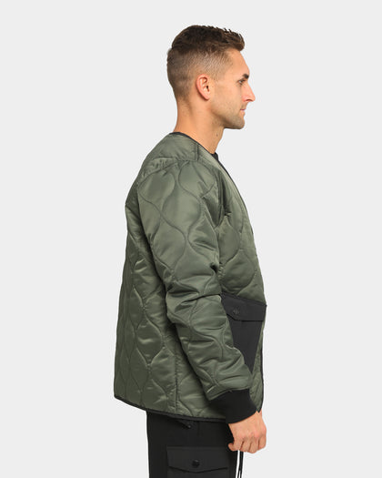 Carré Roadman Quilted Jacket Army Green