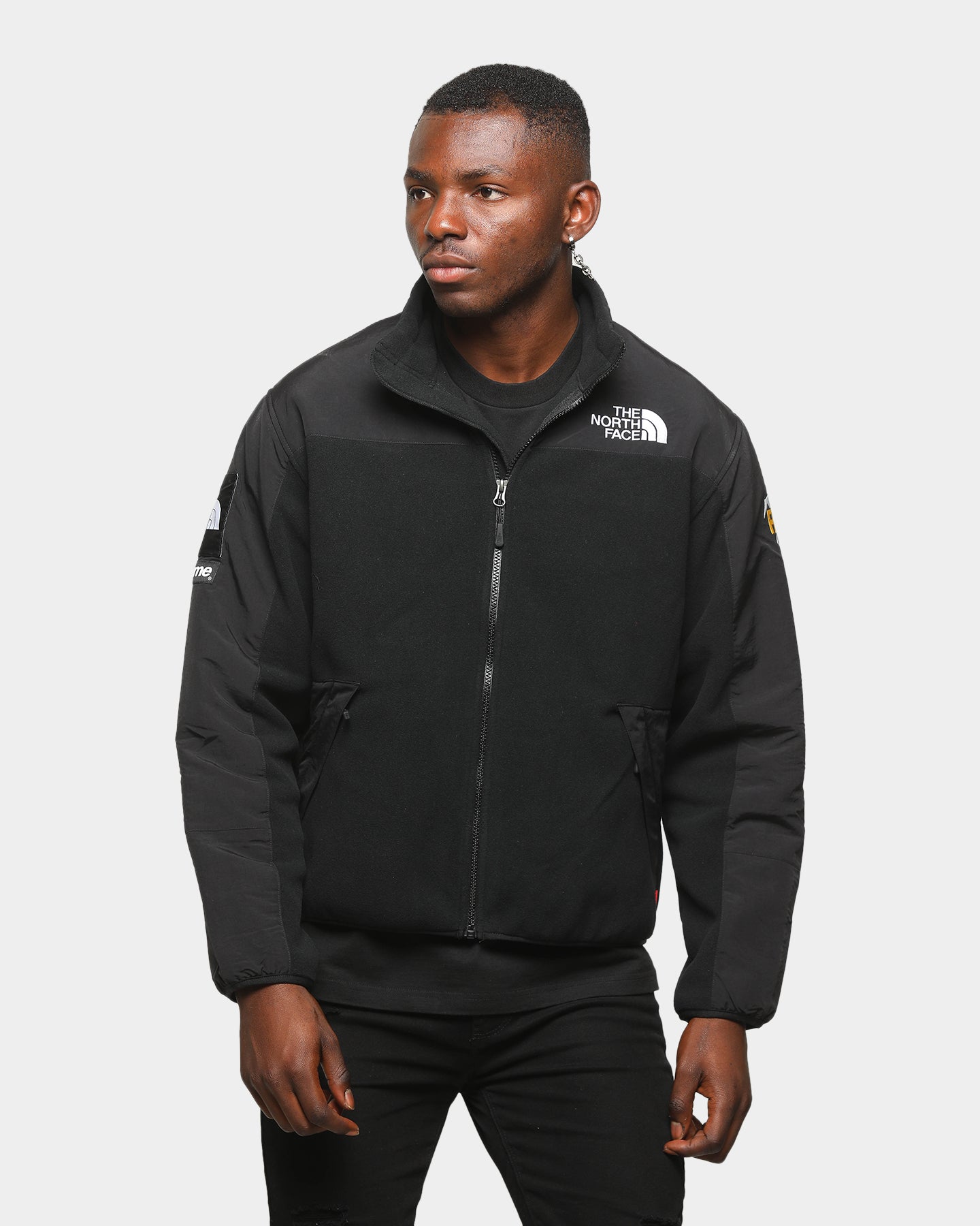 Supreme The North Face RTG Fleece Jacket Black | Culture Kings US