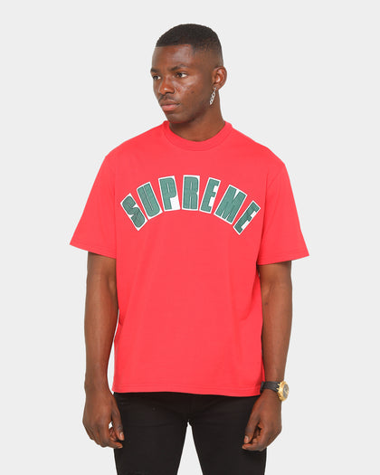 Supreme Men's ARC Applique Short-Sleeve T-Shirt Red