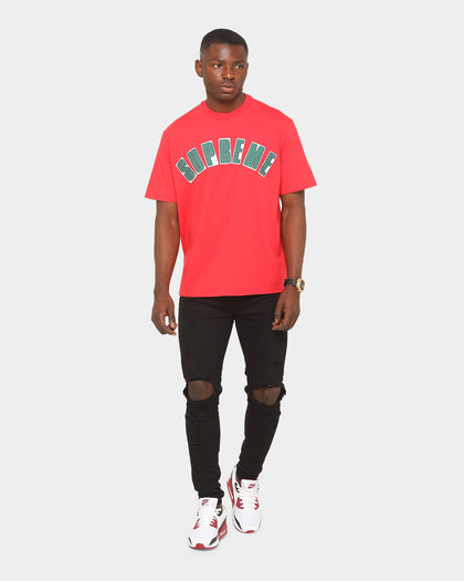 Supreme Men's ARC Applique Short-Sleeve T-Shirt Red