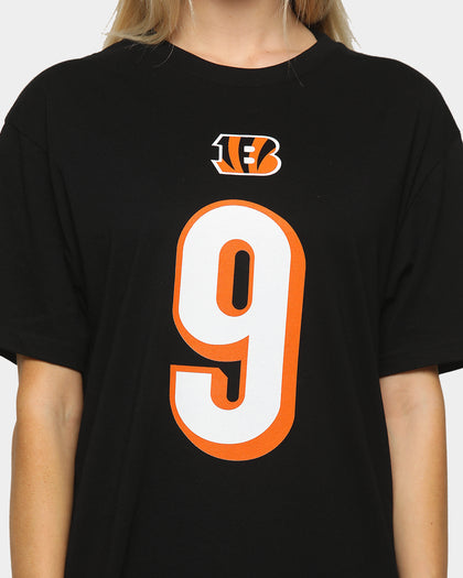 Mitchell & Ness Cincinnati Bengals Joe Burrow 9 NFL T-Shirt Black