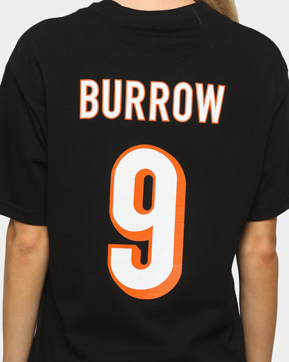 Mitchell & Ness Cincinnati Bengals Joe Burrow 9 NFL T-Shirt Black