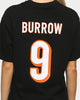 Mitchell & Ness Cincinnati Bengals Joe Burrow 9 NFL T-Shirt Black