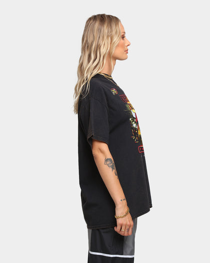 Mitchell & Ness Men's Chicago Bulls Vintage Last Dance 6x Champs Short Sleeve T-Shirt Black