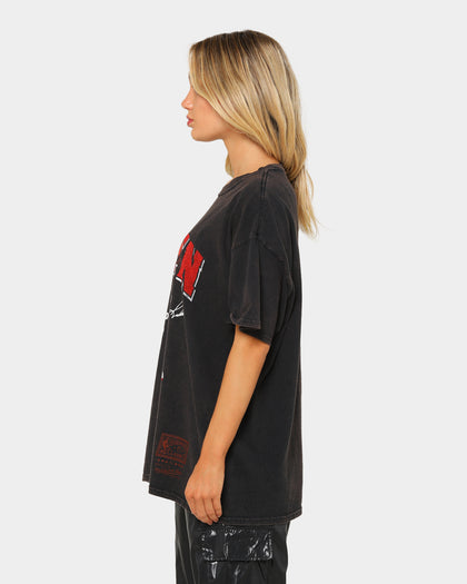 Mitchell & Ness Chicago Bulls Vintage Dennis Rodman Sign Short Sleeve T-Shirt Black