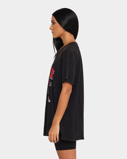 Mitchell & Ness Chicago Bulls Vintage Dennis Rodman Sign Short Sleeve T-Shirt Black