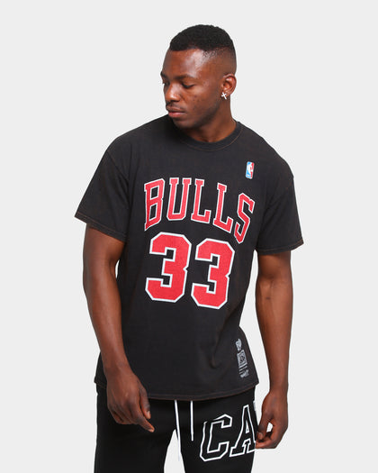 Mitchell & Ness Chicago Bulls Pippen N&N Short Sleeve T-Shirt Black
