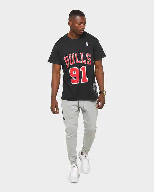 Mitchell & Ness Chicago Bulls Rodman N&N Short Sleeve T-Shirt Black
