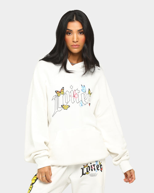 Loiter Butterfly Effect Hoodie Off White