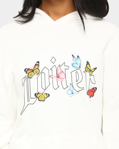 Loiter Butterfly Effect Hoodie Off White