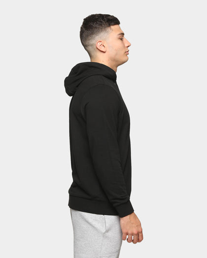 Lacoste Men's Tennis Training Non Brushed Hoodie Black
