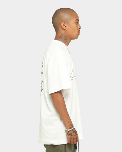 Loiter Reflective Dragon Dynasty T-Shirt Off White
