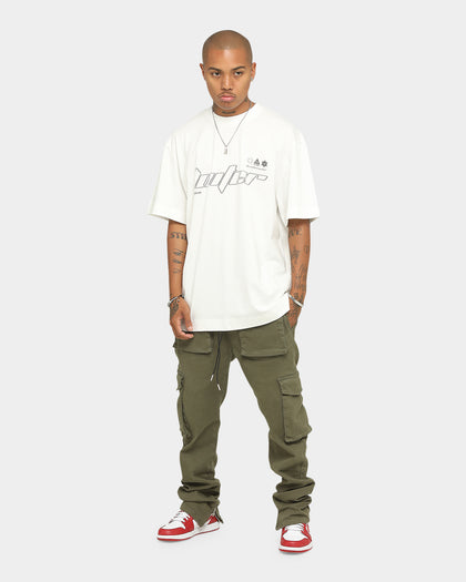 Loiter Reflective Dragon Dynasty T-Shirt Off White