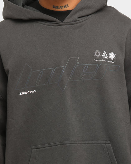 Loiter Reflective Dragon Dynasty Hoodie Charcoal/Multi Culture