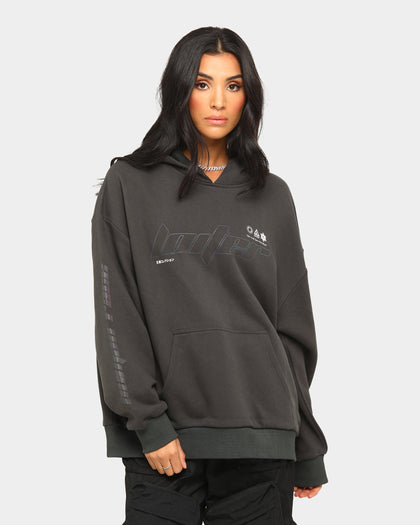 Loiter Reflective Dragon Dynasty Hoodie Charcoal/Multi