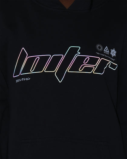 Loiter Reflective Dragon Dynasty Hoodie Charcoal/Multi