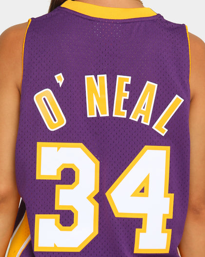 Mitchell & Ness Los Angeles Lakers Shaquille O'Neal '99-'00 #34 Swingman Jersey Purple