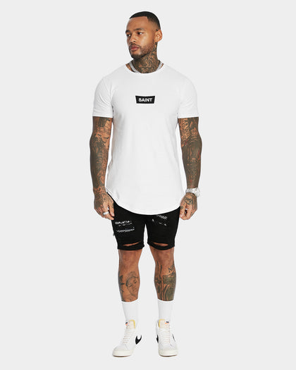 Saint Morta Villain El Duplo Short Sleeve T-Shirt White/Black