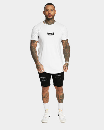 Saint Morta Villain El Duplo Short Sleeve T-Shirt White/Black