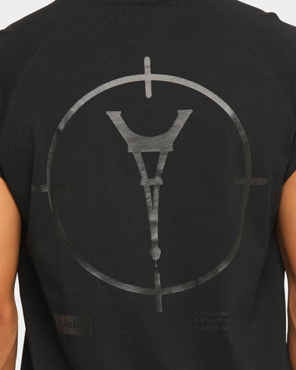 Carré Reticule Muscle T-Shirt Black