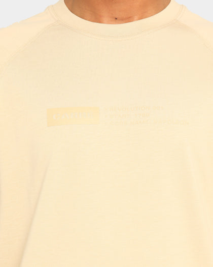 Carré Reticule Muscle T-Shirt Stone