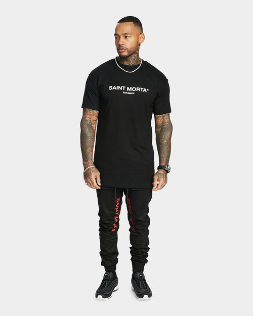 Saint Morta Homage Lafayette T-Shirt Black/White