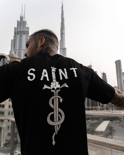 Saint Morta Daggers Lafayette T-Shirt Black/Silver